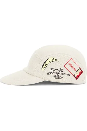 Jacquemus La Casquette Liga Cap in - Beige. Size 56 (also in 58, 60).