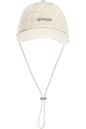 Jacquemus La Casquette Artichaut Cap in - Beige. Size 56 (also in 58, 60).