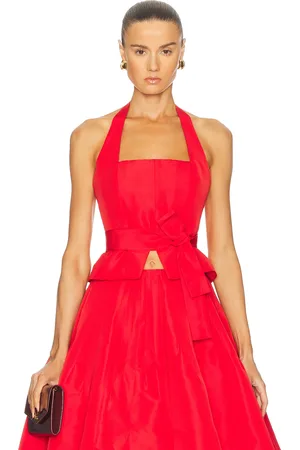 Cult Gaia Anita Top in - Red. Size 0 (also in 2, 6).