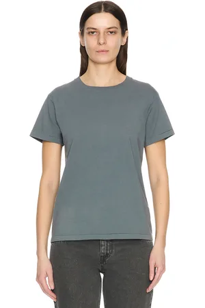 The Row Florie Top in - Grey. Size L (also in M, S).