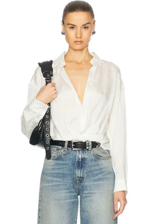R13 Twisted Front Top in - . Size L (also in M, S, XS).