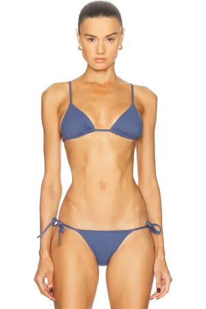 ERES Mouna Bikini Top in - Blue. Size 38 (also in 40, 44).