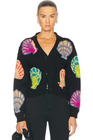 THE ELDER STATESMAN Shell Cardigan in - . Size L (also in M).