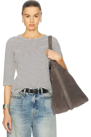 R13 Elbow Sleeve Stripe Tee in - Navy. Size S (also in XS).