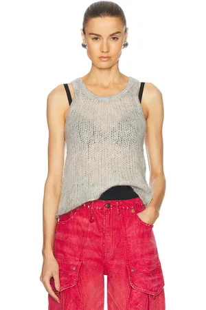R13 Sweater Tank Top in - Grey. Size M (also in S, XS).