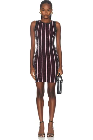 Missoni Striple Sequins Rib Dress in - Red. Size 40 (also in ).