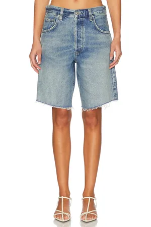 Citizens of Humanity Ayla Short in - Blue. Size 23 (also in 24, 25, 26, 27, 28, 29, 30, 32).