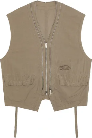 UNDERCOVER Zip Up Vest in - Neutral. Size 4 (also in 5).