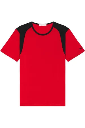 WALES BONNER Dub T Shirt in - Red. Size L (also in M, S, XL).