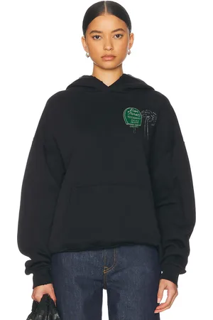 RE/DONE Dan Tanas Sign Modern Hoody in - Black. Size S (also in XS).