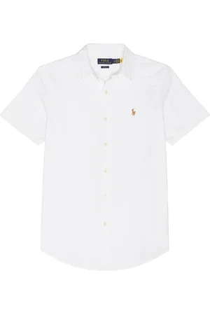 Ralph Lauren Short Sleeve Chambray Sport Shirt in - . Size L (also in M, XL/1X).