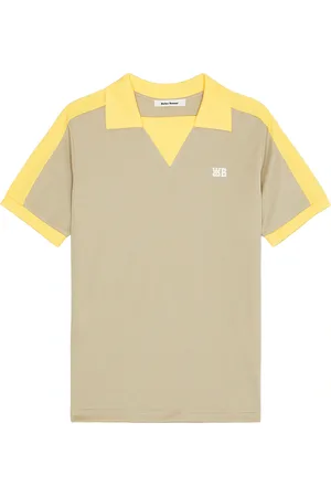 WALES BONNER Home Jersey Polo in - Beige. Size L (also in M, S, XL).