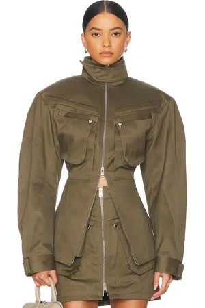 MUGLER Workwear Jacket in - Olive. Size 36 (also in ).
