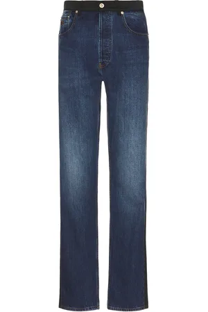 WALES BONNER Echo Jeans in - Blue. Size 30 (also in 32, 34, 36).