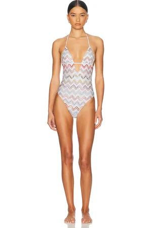 Missoni One Piece Swimsuit in - White,Pink. Size 38 (also in ).