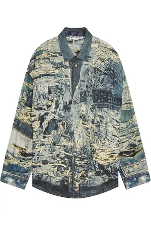 Acne Studios Torn Scribble Trompe L