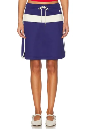 WALES BONNER Mantra Skirt in - Navy. Size L (also in M, S).