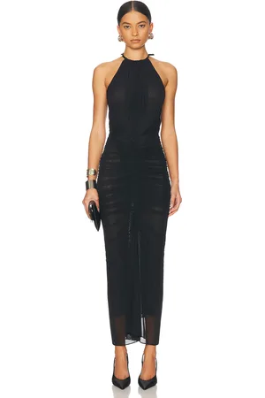 MUGLER High Neck Dress in - . Size 40 (also in 42).
