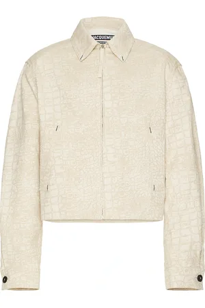 Jacquemus La Veste De Nmes Canevas in - Cream. Size 48 (also in 46).