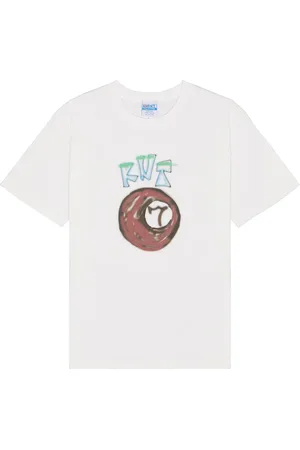 rice nine ten Scribbles Tee in - White. Size 0 (also in 1, 2).