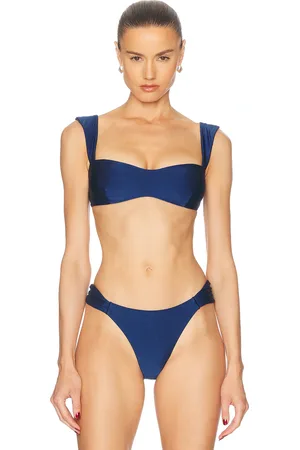 Shani Aster Bikini Top in - Royal. Size XS (also in ).