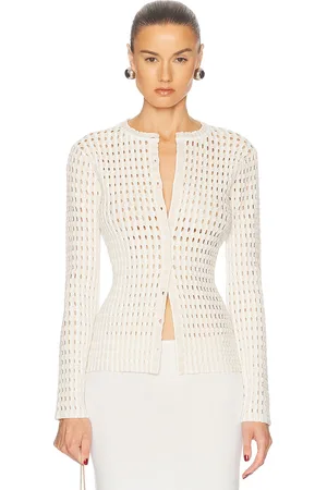 Simkhai Gracen Cardigan in - Cream. Size M (also in S).