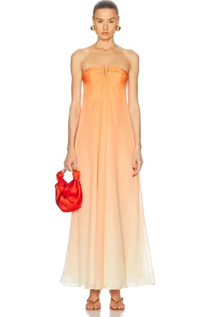 Cult Gaia Janelle Gown in - Orange. Size 0 (also in ).