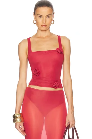 Maygel Coronel Zinnia Top in - Red. Size all.