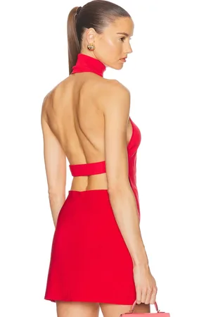 Cult Gaia Wake Knit Top in - Red. Size M (also in S).