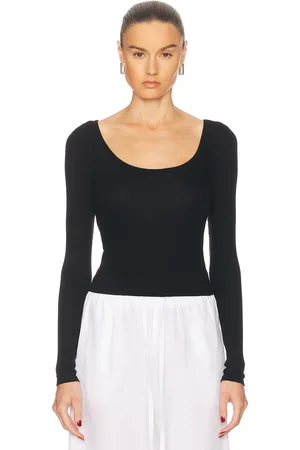 ENZA COSTA Silk Knit Ballet Top in - . Size M (also in S).