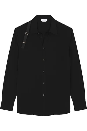 Alexander McQueen Logo Tape Harness Shirt in - . Size 15.5 (also in 16, 16.5, 17).