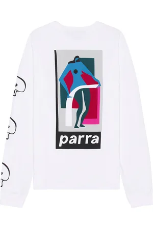By Parra Lowering The Bar Long Sleeve T-Shirt in - . Size L (also in M, S, XL/1X).
