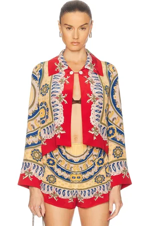 BODE Bricolage Jacket in - Mustard,Red. Size S (also in ).