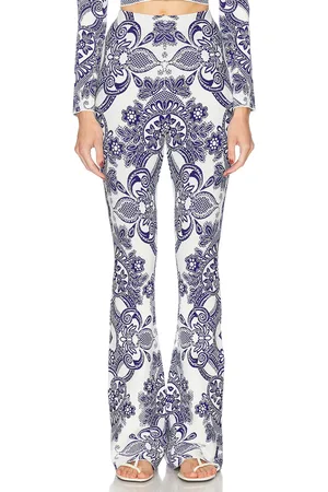Etro Knit Straight Leg Pants in - White, . Size 40 (also in 42).