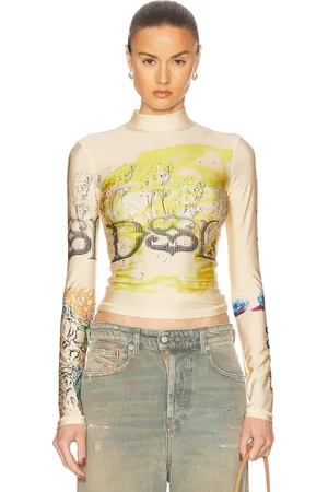 Diesel Mock Neck Long Sleeve Top in - . Size XS (also in ).