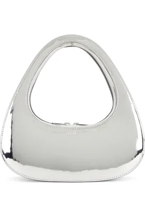 COPERNI Mirrored Baguette Swipe Bag in - Metallic . Size all.
