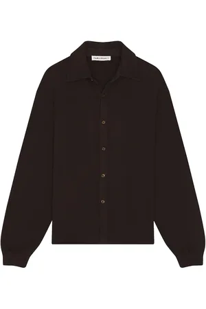 OUR LEGACY Recovery Shirt in - Brown. Size 50 (also in 52).