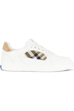 Burberry Terrace Mix Sneaker in - White. Size 41 (also in 42, 43, 45).