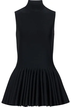 Alaïa Godet Top in - Black. Size 36 (also in 38).