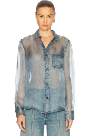 haikure Ronda Shirt in - Blue. Size L (also in ).