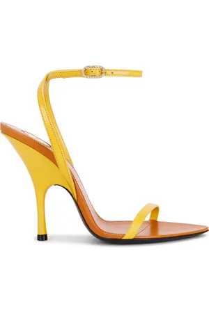 Saint Laurent Katoucha Sandal in - Yellow. Size 37 (also in 38.5).