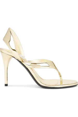 Alaïa Thong Sandal in - Metallic Gold. Size 40 (also in ).