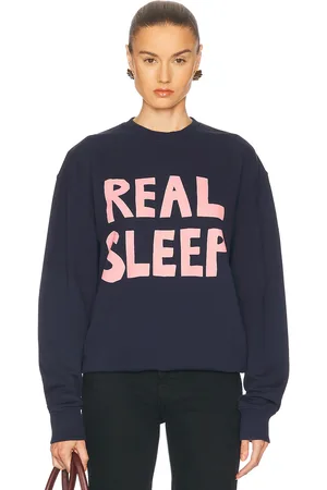 J.W.Anderson Real Sleep Printed Sweatshirt in - Navy. Size L (also in M, S, XS).