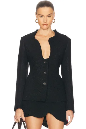 Salvatore Ferragamo Single Breasted Blazer in - Black. Size 38 (also in ).