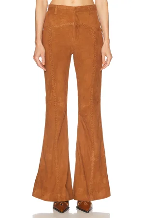 Retrofete Manuela Pant in - Brown. Size M (also in S, XL).