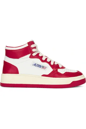 Autry Bicolor Medalist Mid Sneaker in - Red. Size 36 (also in ).