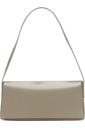 St Agni Triangle Origami Shoulder Bag in - Grey. Size all.