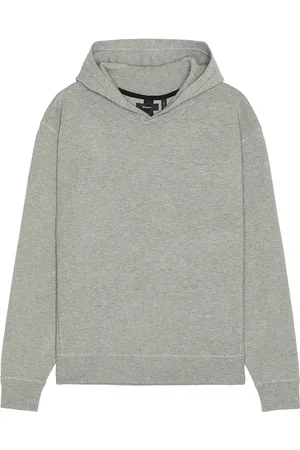 THEORY Light Bilen Relaxed Hoodie in - Grey. Size L (also in M, S, XL/1X).