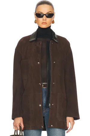 Nour Hammour Barn Jacket in - Brown. Size 38 (also in 40).
