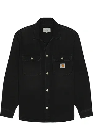 Carhartt Harvey Shirt Jacket in - Black. Size L (also in M, XL/1X).